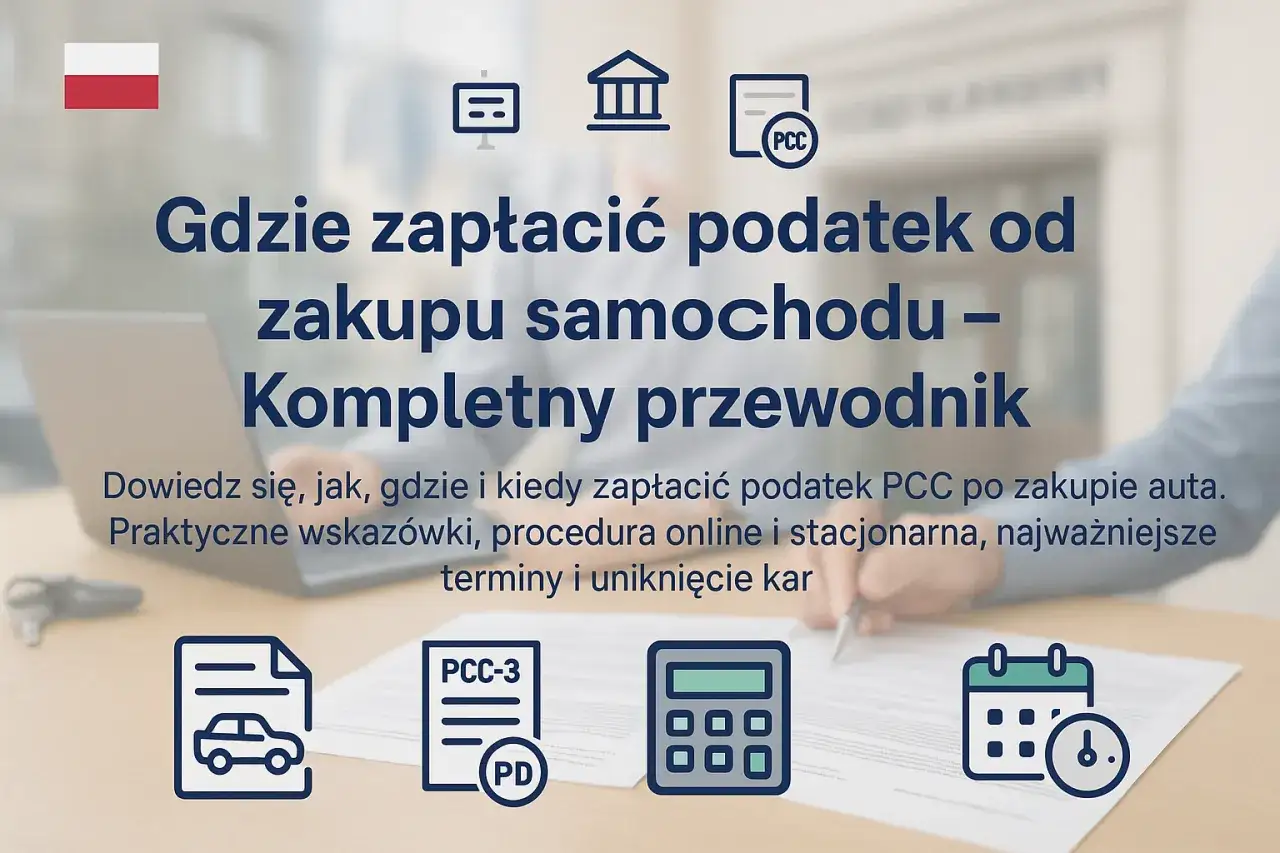 Podatek od kupna samochodu ile czasu? Uniknij kar za spóźnienie