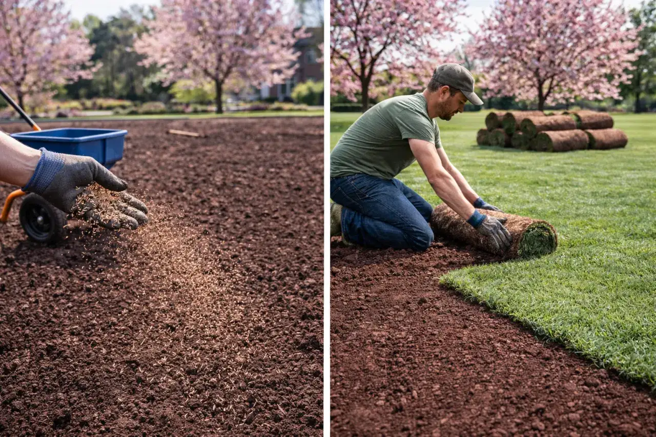 Trawa z rolki czy siew? Co wybrać? Poradnik eksperta