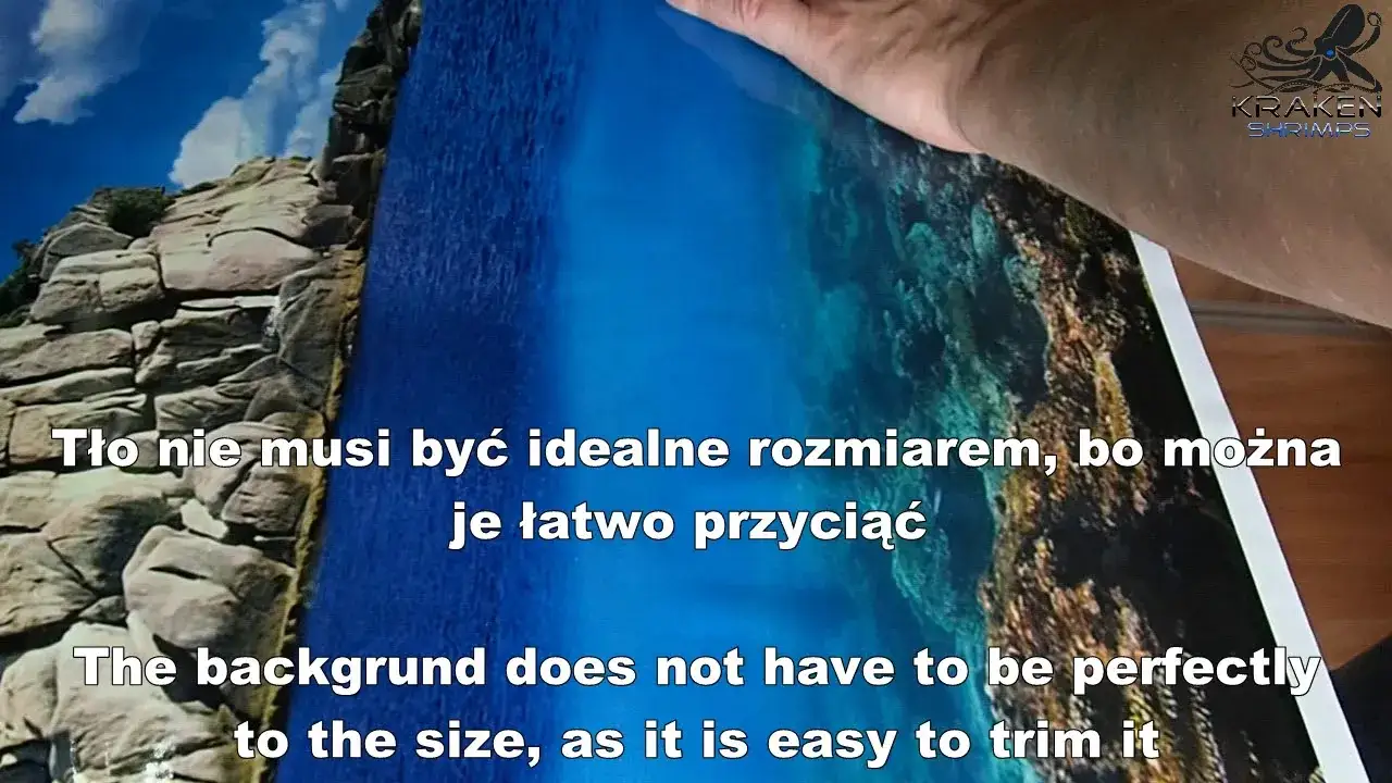 Jak przykleić tło do akwarium? Idealnie, bez błędów!
