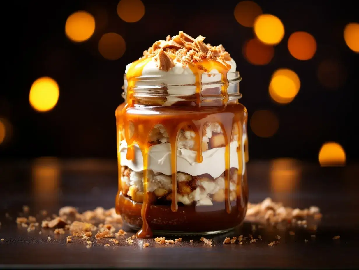 Chrupiący deser w słoiku do pracy? Poznaj sekret warstw!