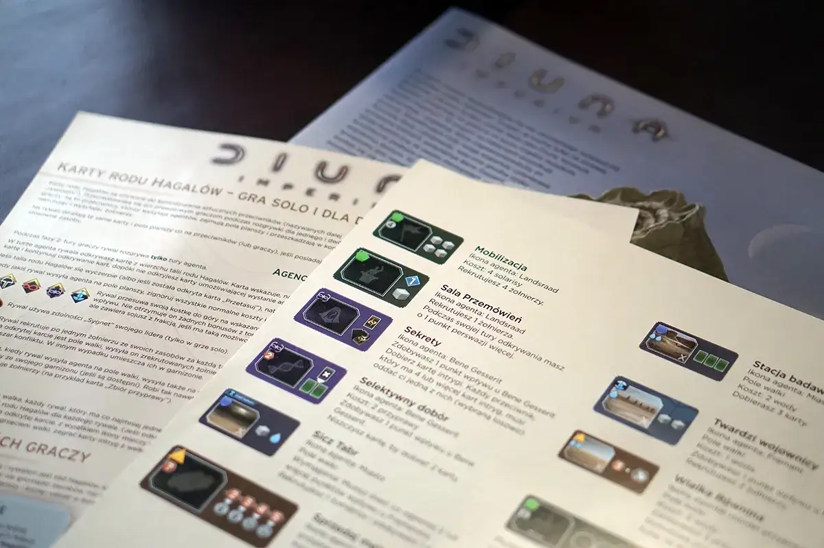 Diuna imperium gra planszowa - odkryj zasady i tajniki rozgrywki