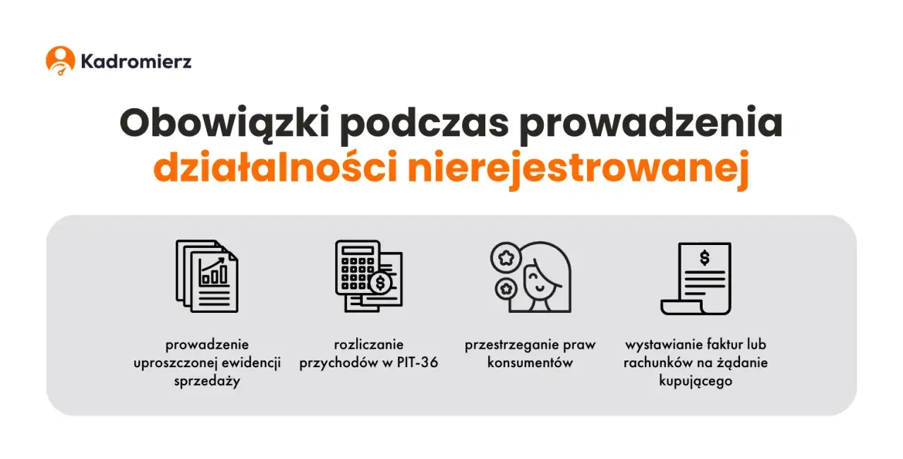 Działalność nierejestrowana 2026: Limit, podatki, ZUS wszystko, co musisz wiedzieć