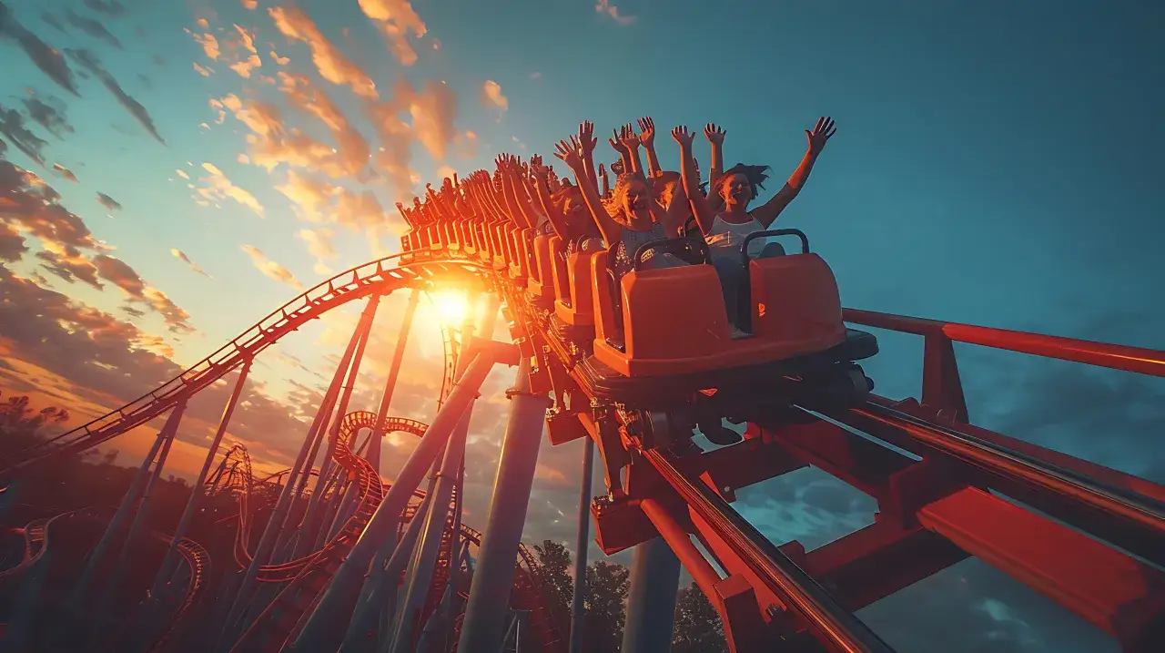 Jak dojechać do Hyperiona w Energylandii - ile metrów do kolejki?