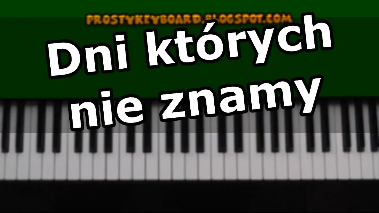 Akordy "Dni których nie znamy": Zagraj klasyk Grechuty łatwo