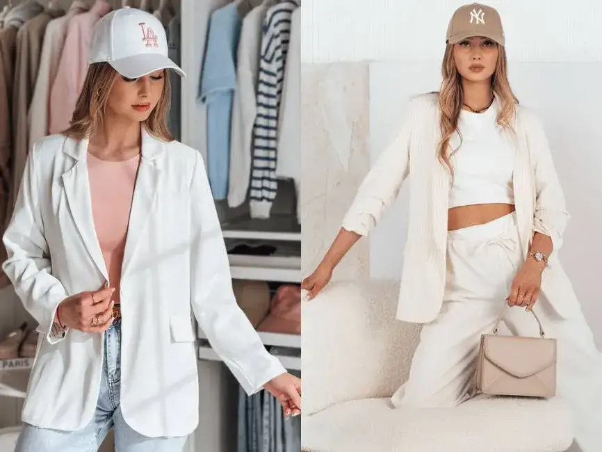 Biała marynarka: Jakie spodnie? Poznaj sekrety udanych stylizacji