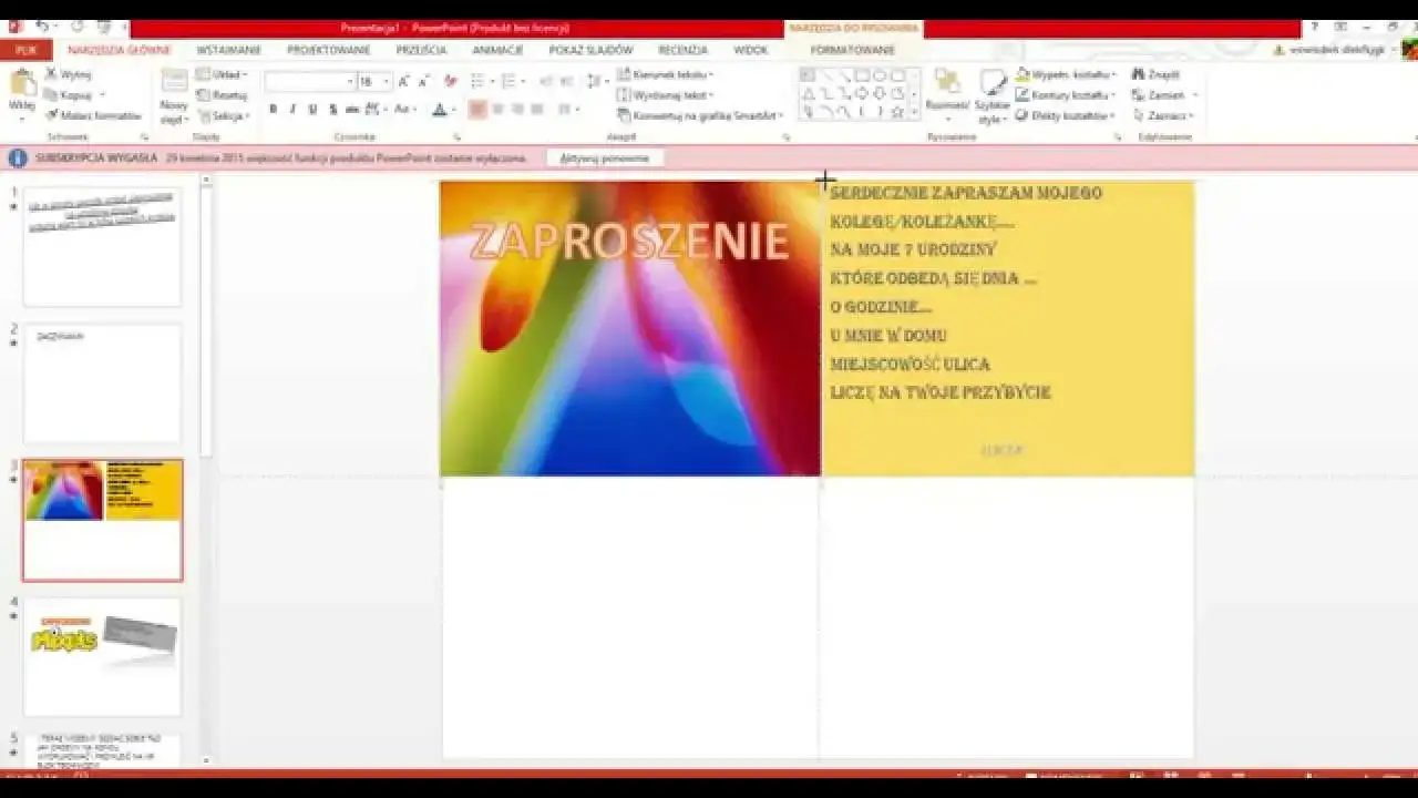Jak napisać zaproszenia na urodziny, by zachwycić gości?