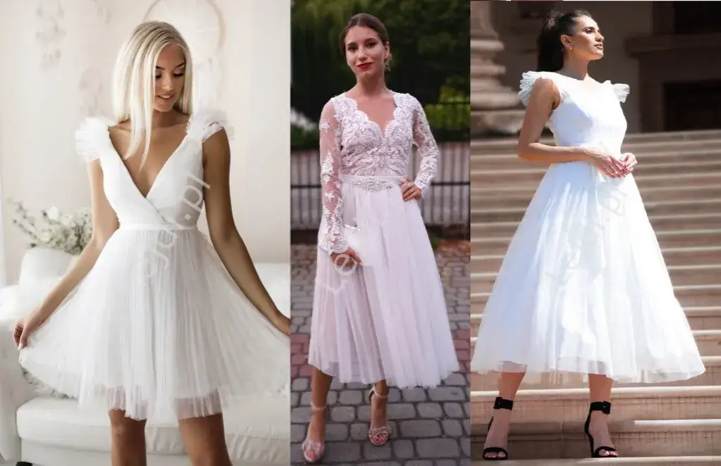 Ślub cywilny: jaki kolor sukienki? Poza bielą masz wolność wyboru!