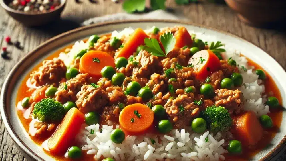 Wieprzowina z ryżem: Jak zrobić soczyste mięso i sypki ryż?