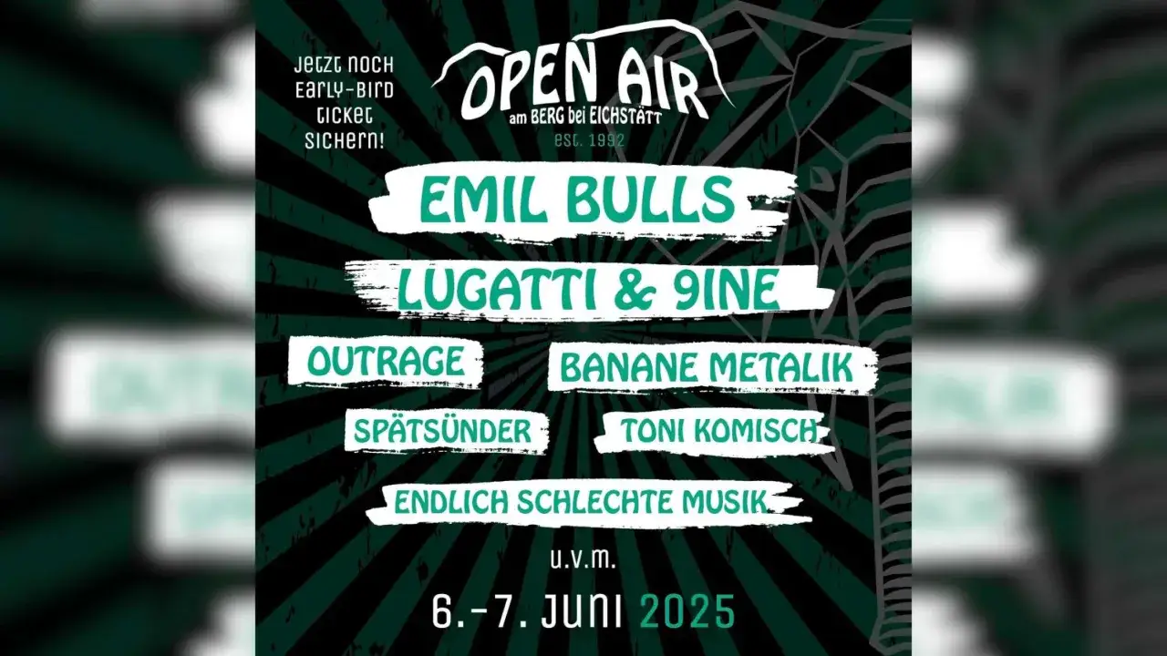 Open Air am Berg 2025: Dein Guide zum Kult-Festival in Eichstätt