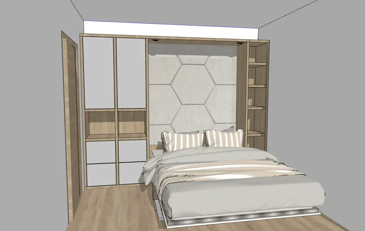 Meblościanka z łóżkiem: Jak wybrać praktyczne i stylowe rozwiązanie do sypialni?