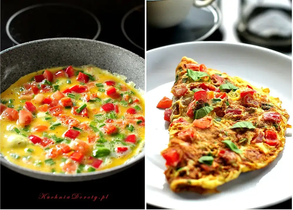 Jak zrobić dietetyczny omlet z warzywami? Puszysty i bez kalorii!