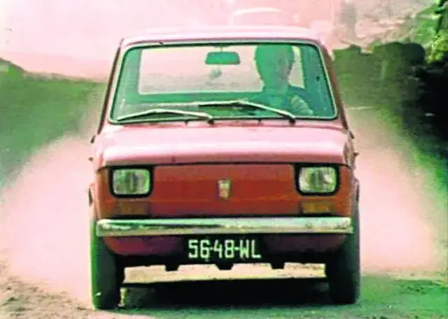 Fiat 126p - do kiedy chromowane zderzaki były standardem w produkcji?