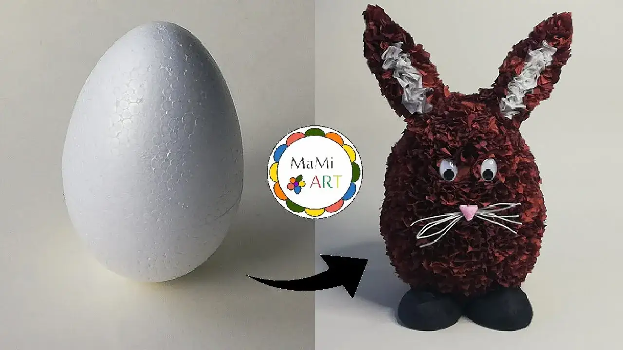 Zajączek ze styropianu: Stwórz hit Wielkanocy 2026 krok po kroku