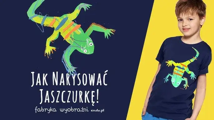 Jak namalować jaszczurkę – proste kroki do pięknego rysunku