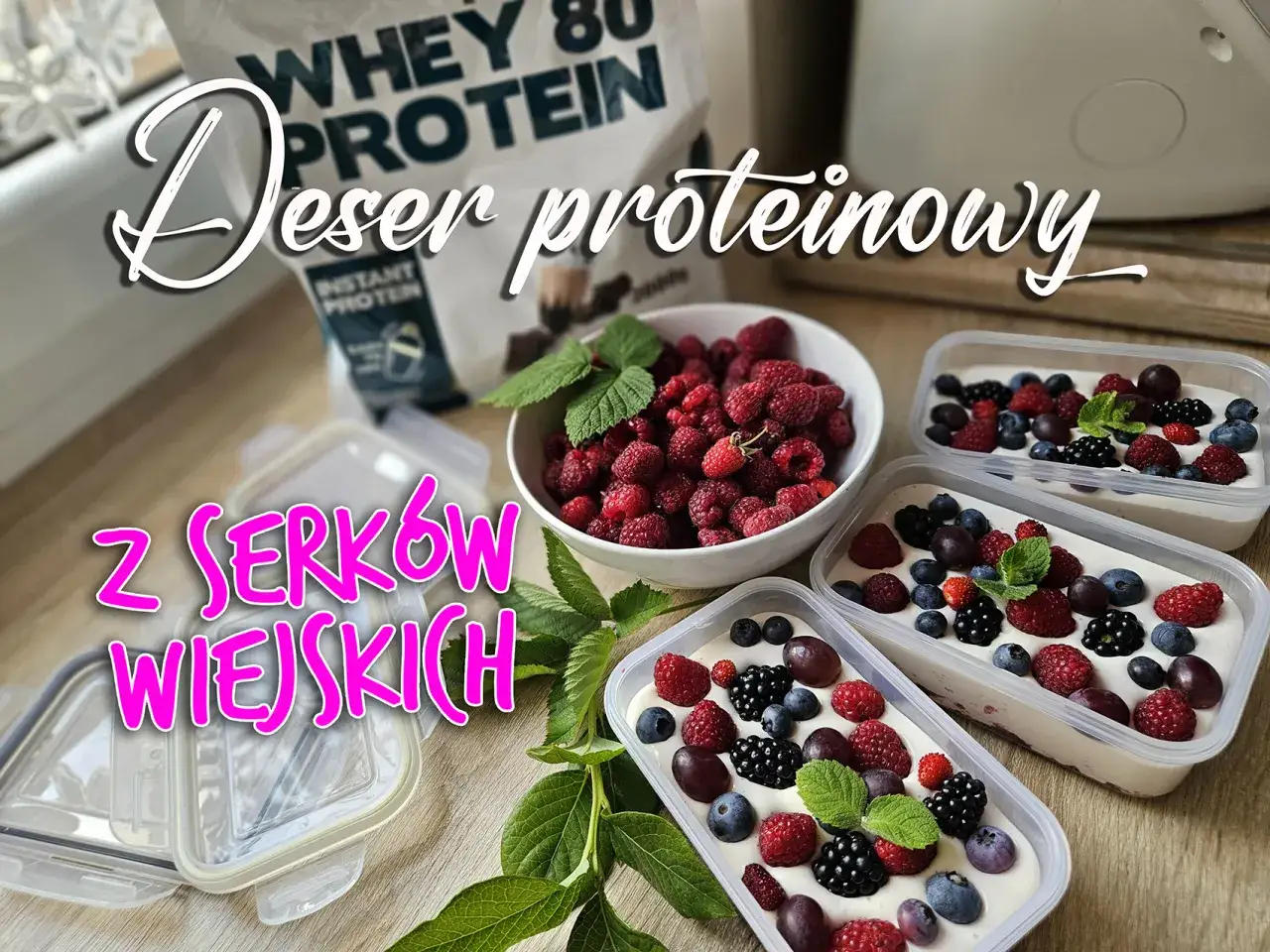 Deser z serka wiejskiego po treningu: Białko, smak, regeneracja!