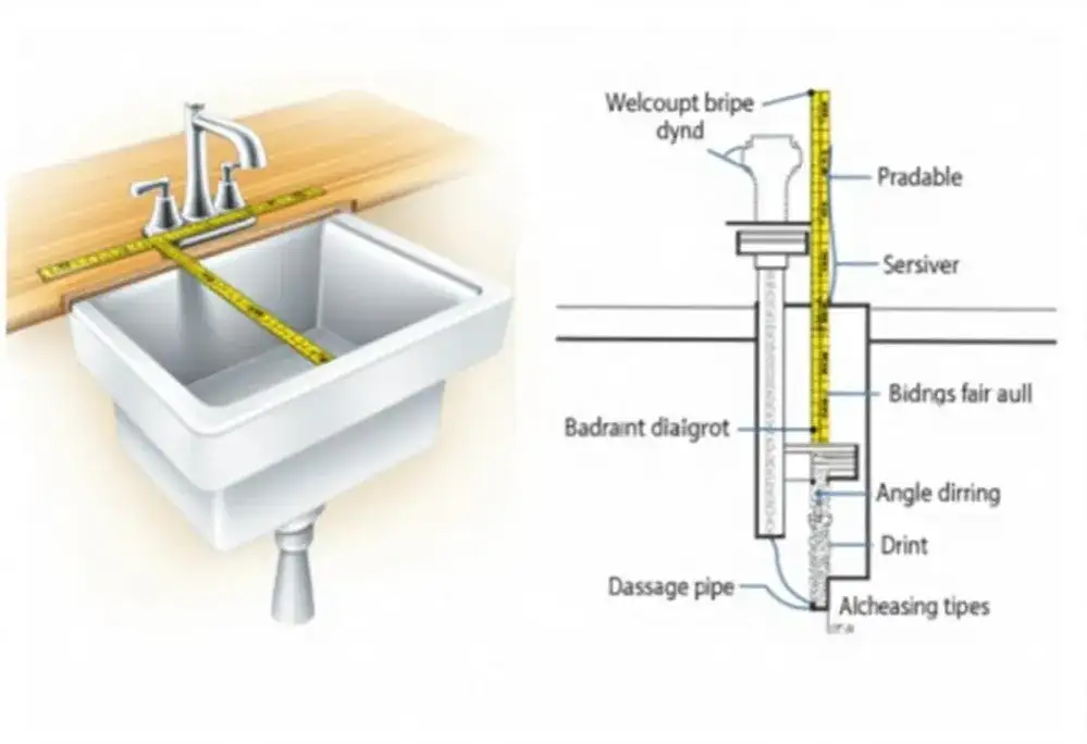 Na jakiej wysokości montuje się zlew gospodarczy, aby uniknąć problemów?