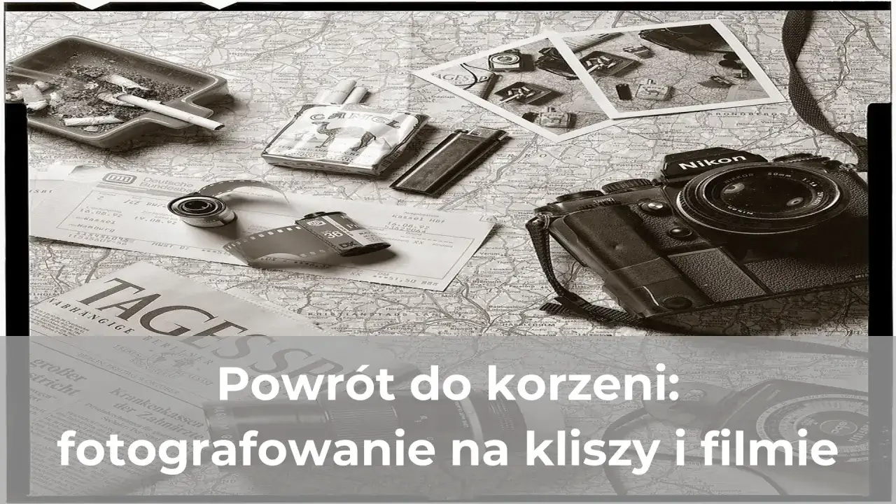 Powrót do korzeni: fotografowanie na kliszy i filmie. Aparat analogowy co to? Oto odpowiedź na zdjęciu.