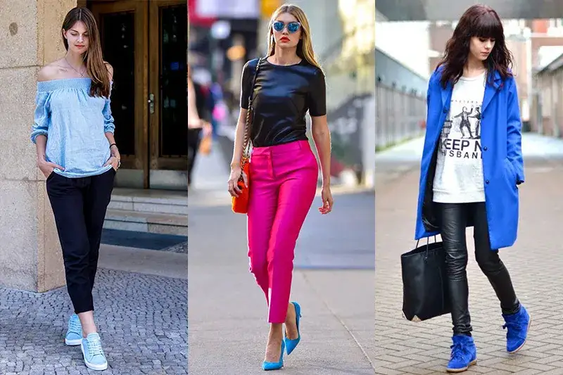 Zapatos azules para mujer: estilos irresistibles que no puedes perderte