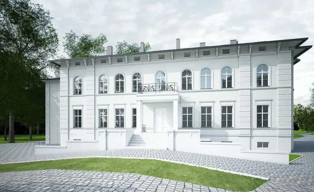 Pałac Dąbrówka: Historia i zwiedzanie pałacu w Dąbrówce