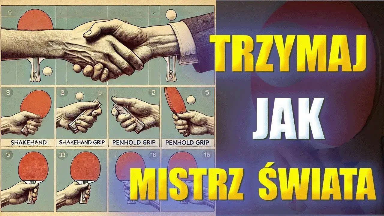 Jak trzymać rakietkę do tenisa stołowego - unikaj tych błędów
