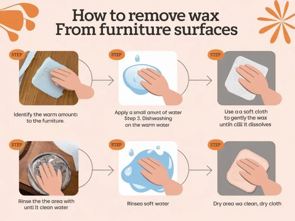 Skuteczne sposoby na usunięcie wosku z mebli bez uszkodzeń