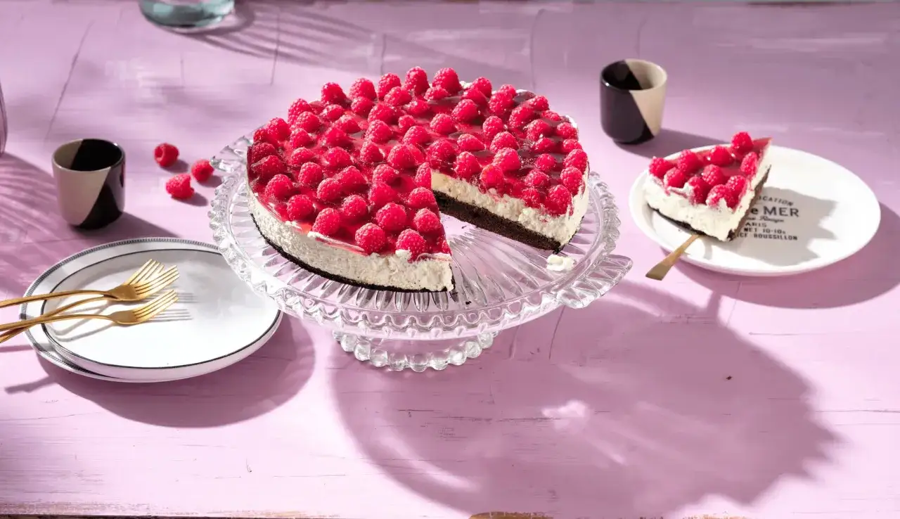 Himbeer-Mascarpone-Dessert: Einfaches Rezept & No-Bake-Torte