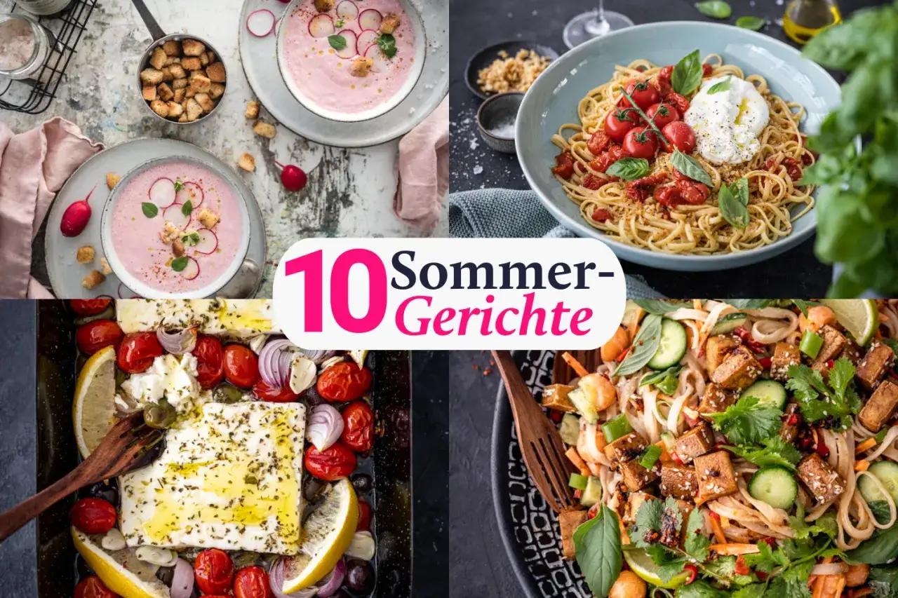 Leichte Sommer-Hauptgerichte: Blitzschnelle Rezepte für heiße Tage