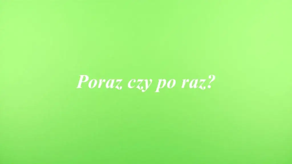 Jak się pisze poraz? Uniknij powszechnego błędu ortograficznego