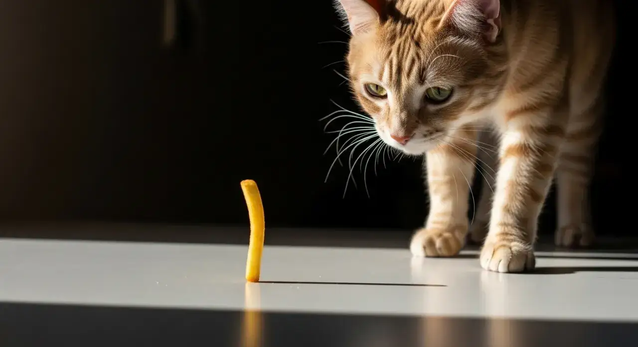 Czy koty mogą jeść frytki? Odkryj zagrożenia dla zdrowia kota