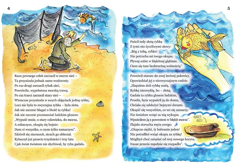 Baśń o złotej rybce: historia, morały i wersje, które zaskakują