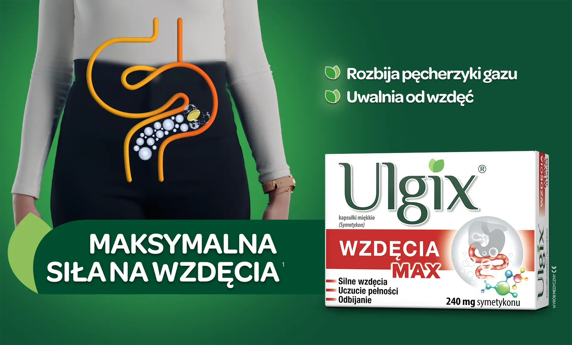 Wzdęcia: Szybka ulga, leki OTC, zioła i sygnały alarmowe