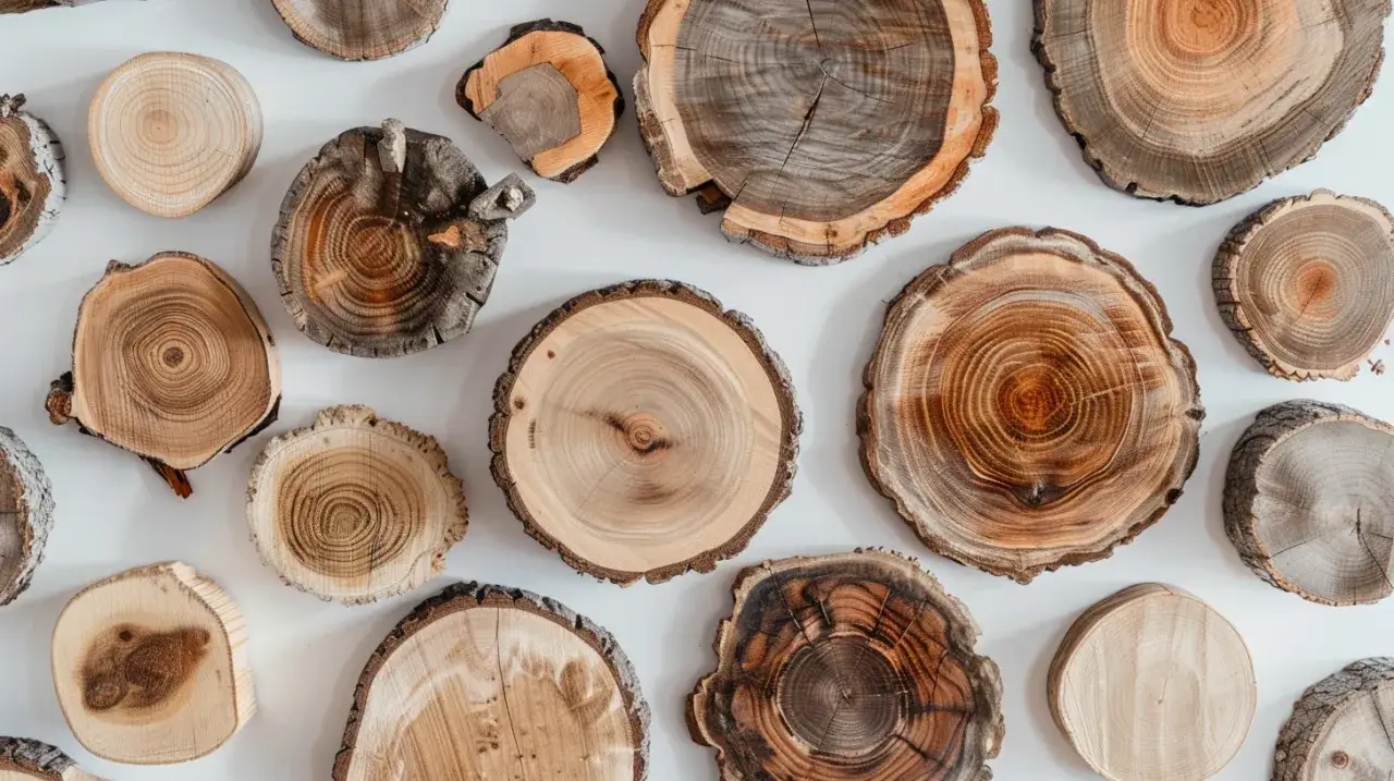 Plastry na ścianę: Jak wykorzystać plastry drewna do dekoracji wnętrz?