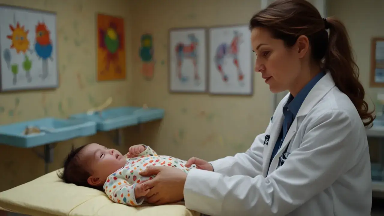 Przepuklina kresy białej u dziecka: objawy, leczenie i powikłania