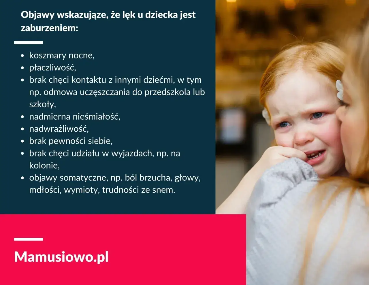 Lęk separacyjny objawy – jak je rozpoznać i pomóc dziecku?