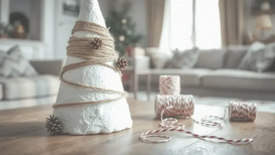 Choinka ze styropianu DIY: Stwórz własną, unikalną dekorację!