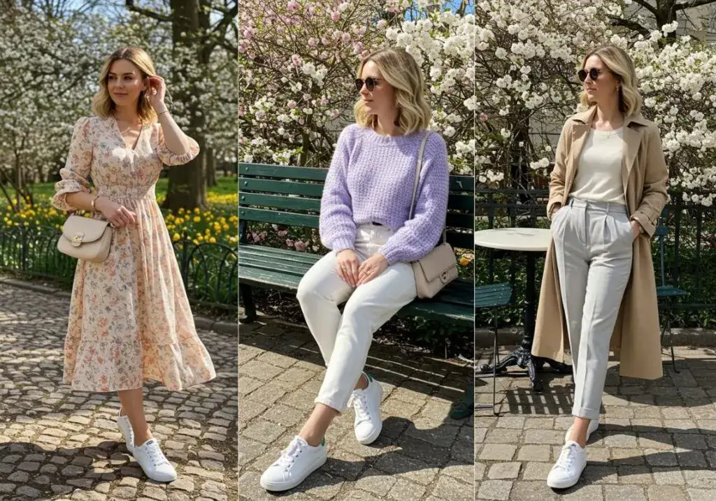 Co ubrać do białych butów? 10 stylizacji na każdą okazję