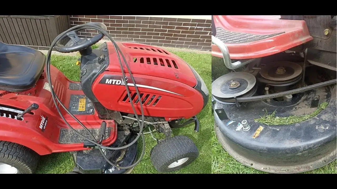 Wymiana paska w traktorku MTD: Poradnik krok po kroku