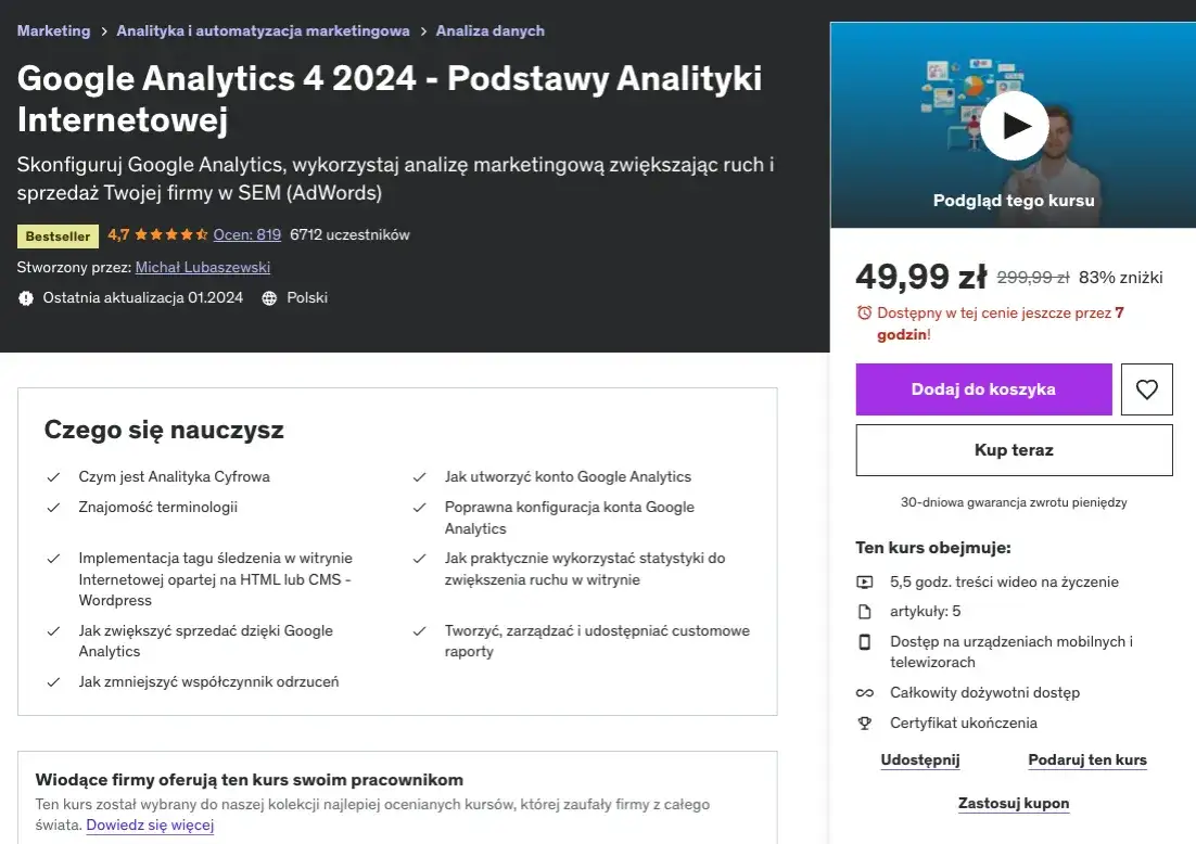 Ile można zarobić na Udemy? Fakty, które mogą cię zaskoczyć