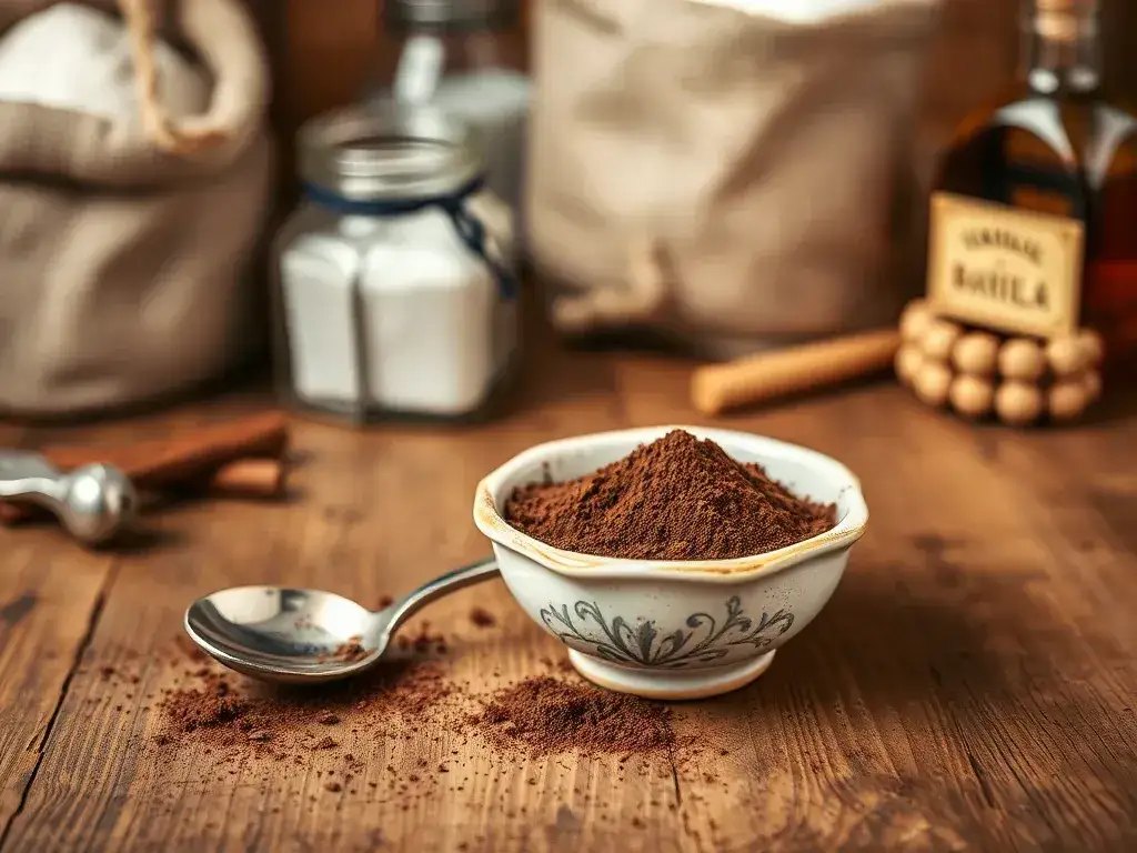 50g kakao ile to łyżek - proste przeliczenie dla każdego kucharza