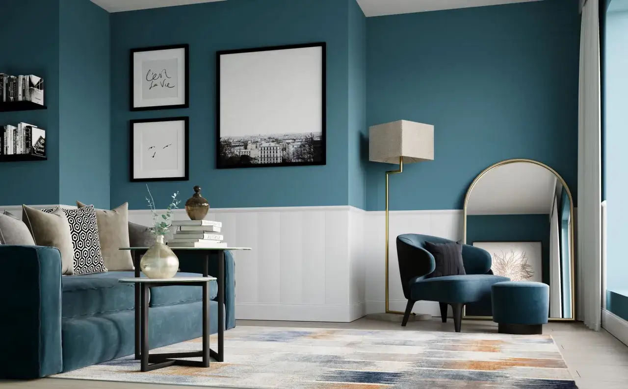 Stara boazeria w kuchni? Odnów ją malowaniem! Poradnik krok po kroku