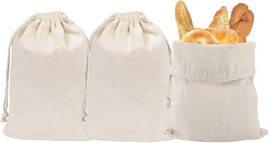 Len czy bawełna na chleb? Sprawdź, który worek lepiej chroni pieczywo