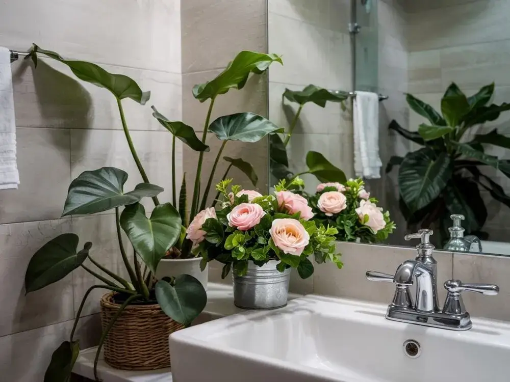 Łazienka bez okna? Odkryj rośliny i triki na zieloną oazę!