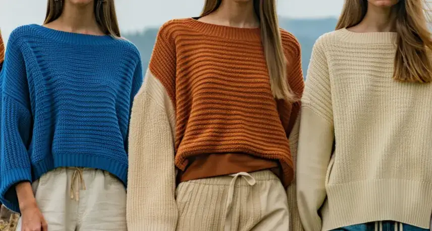 Jak nosić krótki sweter, aby wyglądać stylowo i modnie?