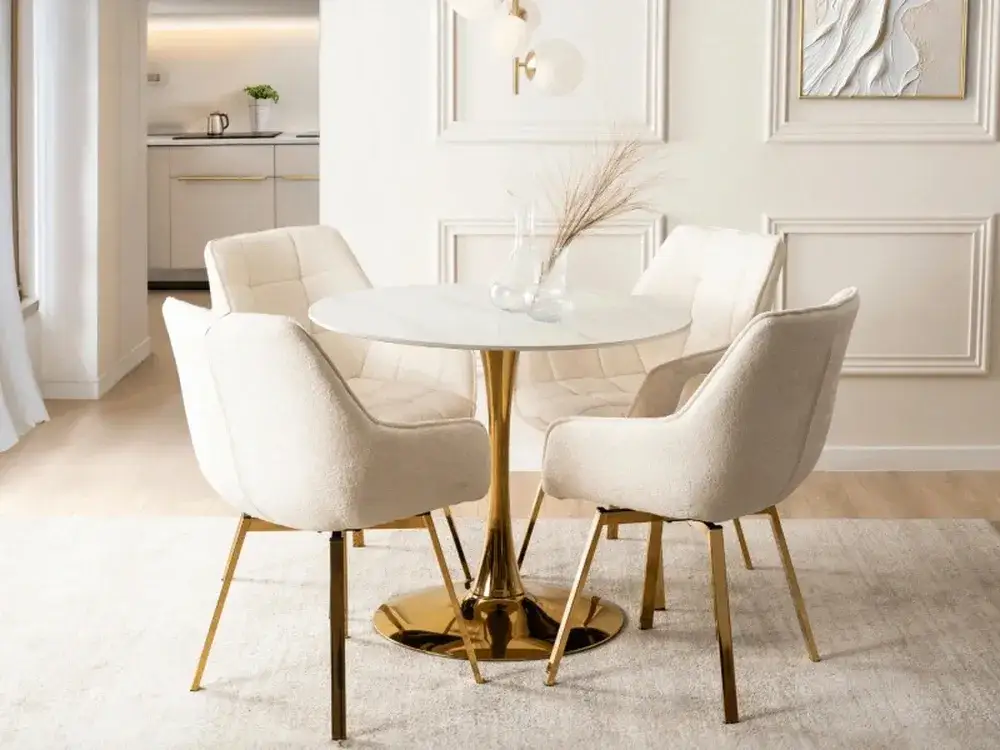 Krzesła do białego stołu: Kolory, style, materiały. Wybierz idealne!