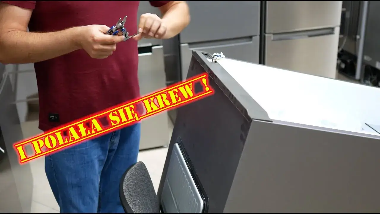 Jak przełożyć drzwi w lodówce Amica - proste kroki na YouTube