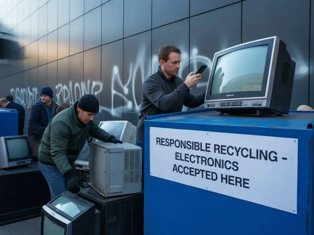 Jak legalnie pozbyć się starego telewizora? Utylizacja i zysk!