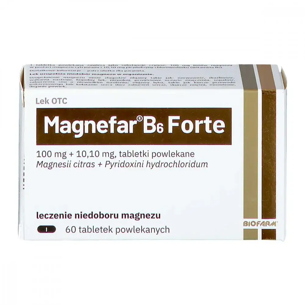 Magnefar B6 Forte – lek czy suplement? Sprawdź, co musisz wiedzieć przed stosowaniem