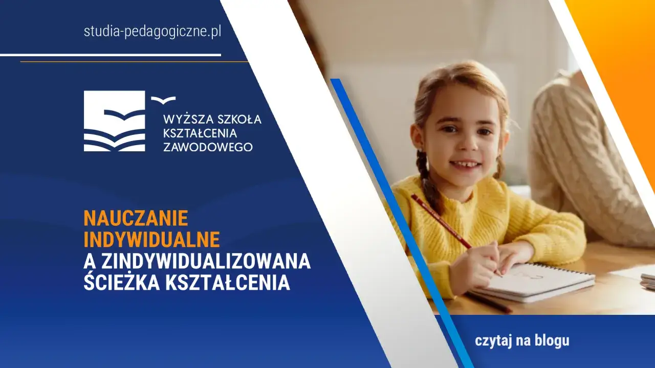 Uśmiechnięta dziewczynka z kredką w ręku uczy się w domu. Indywidualne podejście do nauczania.