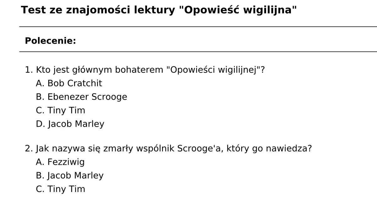 Opowieść wigilijna: cytaty Dickensa i lekcje na lepsze życie