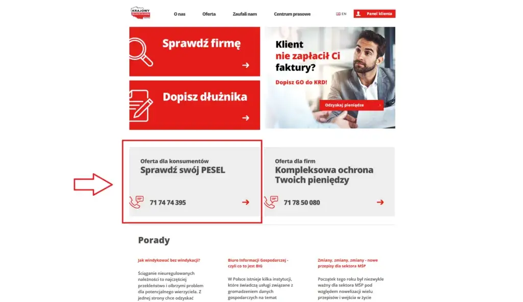 Jak skutecznie sprawdzić wpis w krajowym rejestrze dłużników?